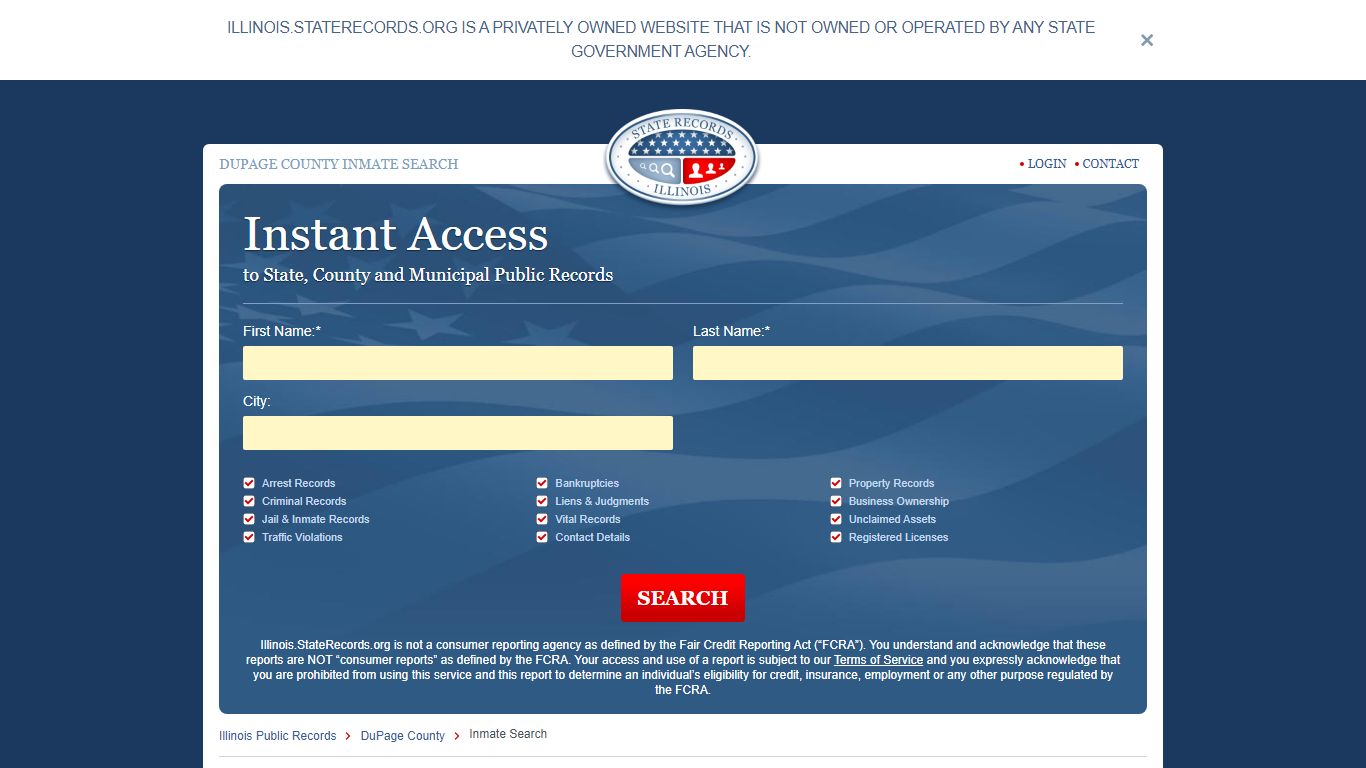 DuPage County, Illinois Inmate Search | StateRecords.org